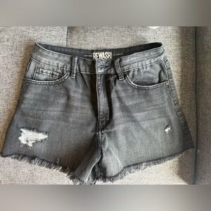Rewash Vintage Gray Denim Shorts